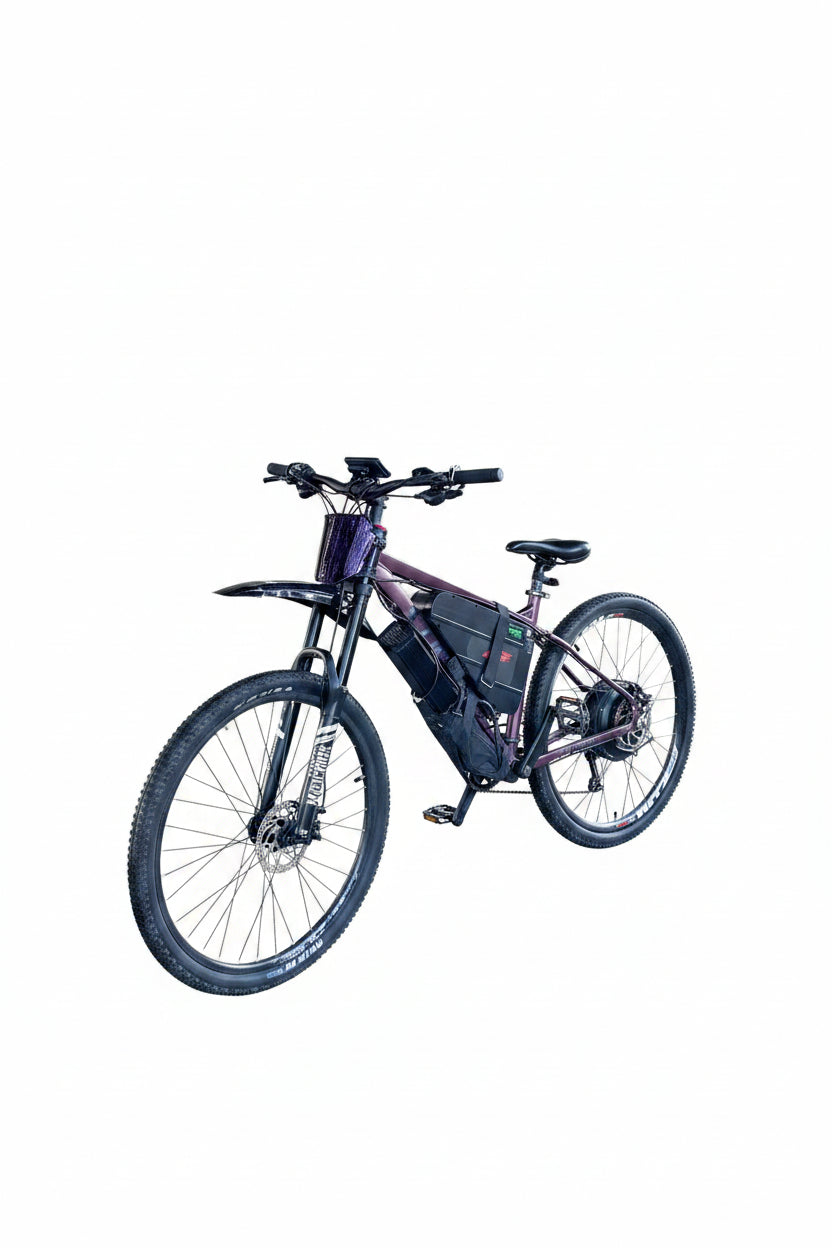 5000W 72V E-bike